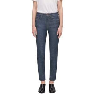 COS‎ Women's Dark Wash High Rise Skinny Fit Cropped Leg Jeans Size 28